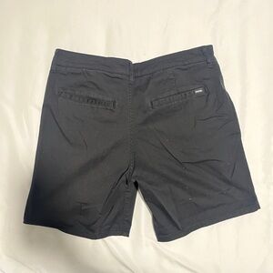RSQ Black Flat Front Men's Shorts